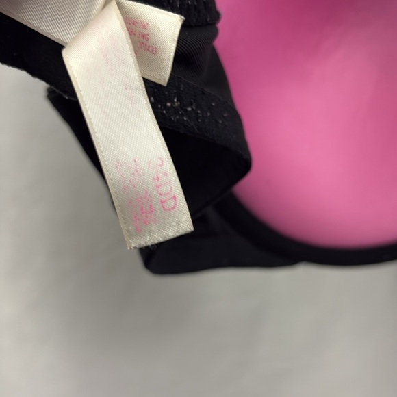 PINK Victoria’s Secret 34DD Bra Push Up Gray - Picture 10 of 10